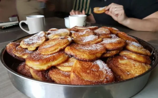 Beignets aux pommes version à la poêle