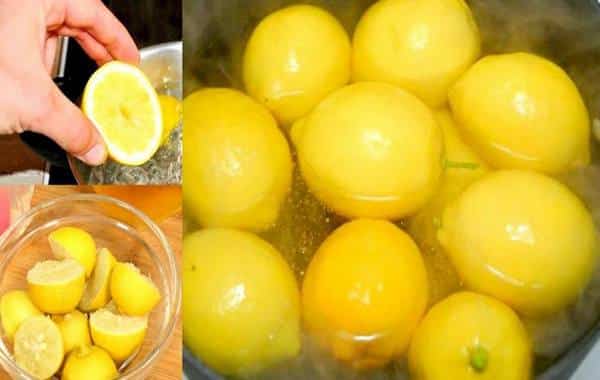 Bouillir des Citrons et Buvez le Liquide dès Votre Réveil Les Résultats sont Magiques