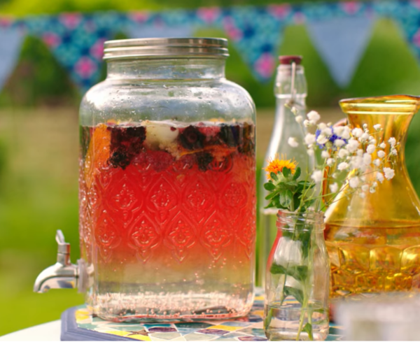 Cocktail à la fleur de sureau rafraichissant