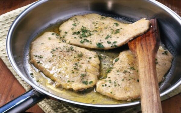 Escalopes de veau au goût citron
