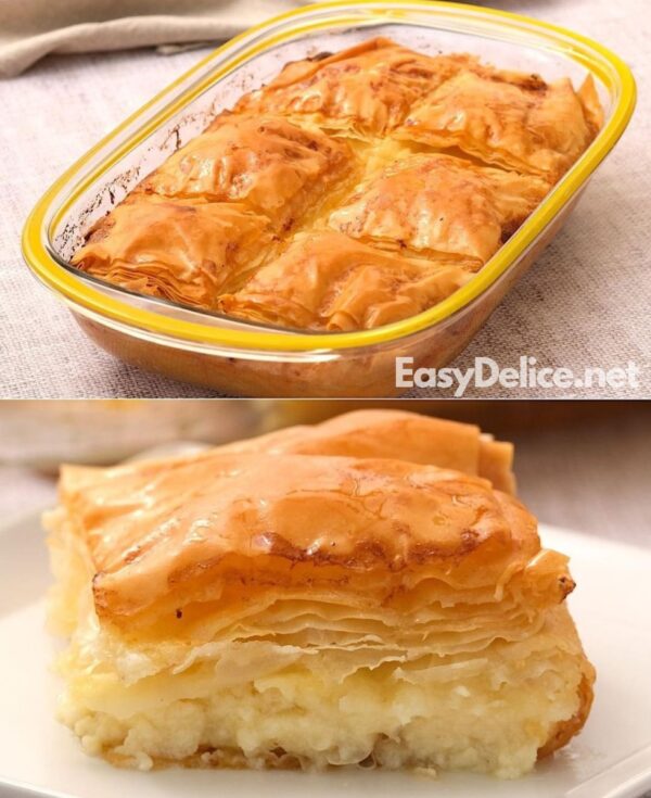 GÂTEAU AU LAIT GREC 😋