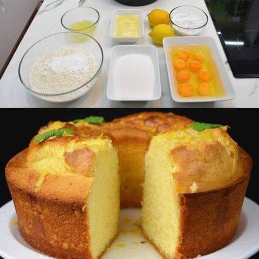 GÂTEAU GLACÉ AU CITRON