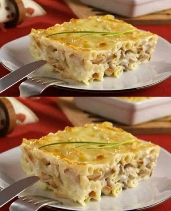Gratin de pâtes au poulet pas cher et rapide