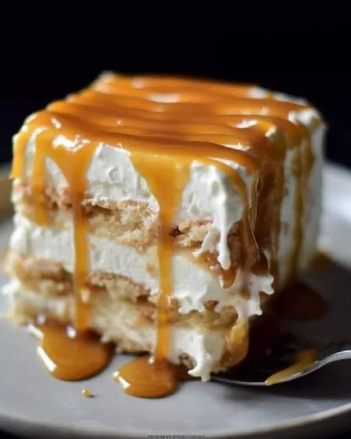 Gâteau glacé caramel salé Ritz Cracker