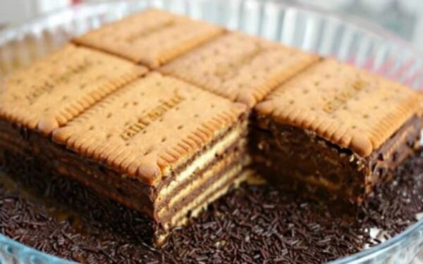 Lingot de biscuits au mascarpone et Nutella