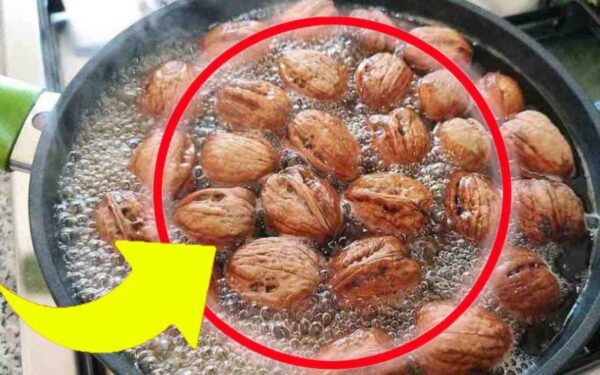 Mettre des noix dans de l’eau bouillante : l’astuce géniale que personne ne connaît