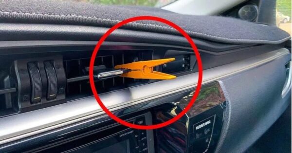 Mettre une pince à linge dans la grille chauffante : l’astuce peu connue mais utile