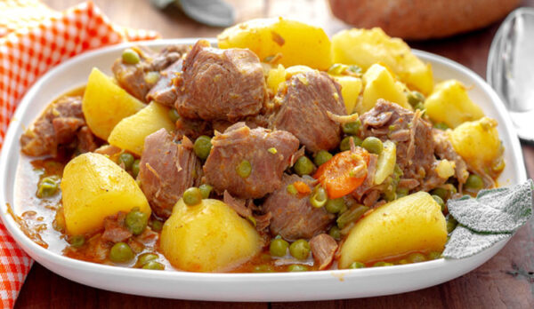 Mijoté de Veau aux 3 Légumes