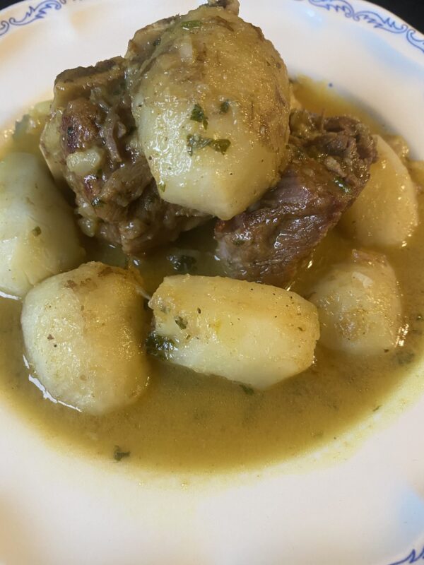 Mijoter de Veau aux Topinambours