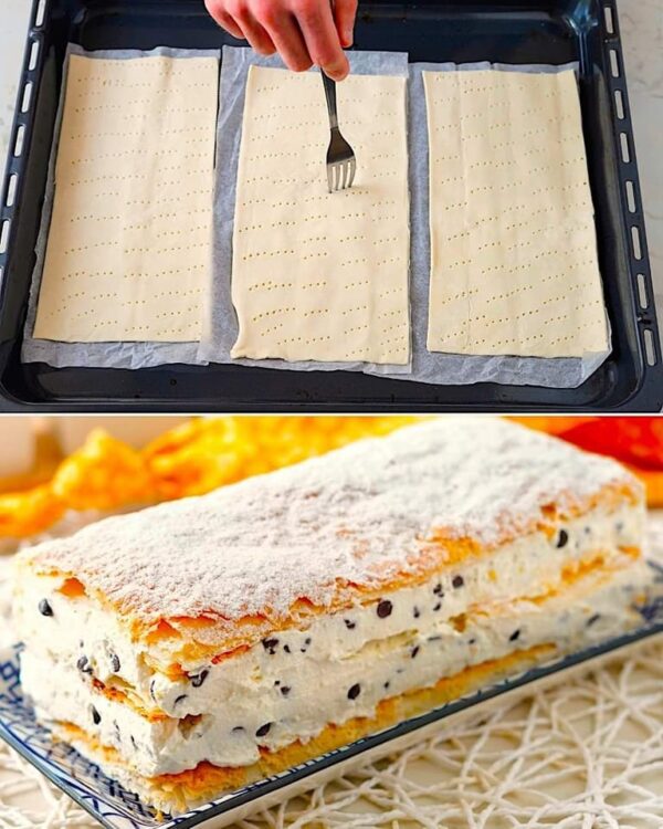 Millefeuille à la Ricotta : la recette d’un dessert friable et gourmand