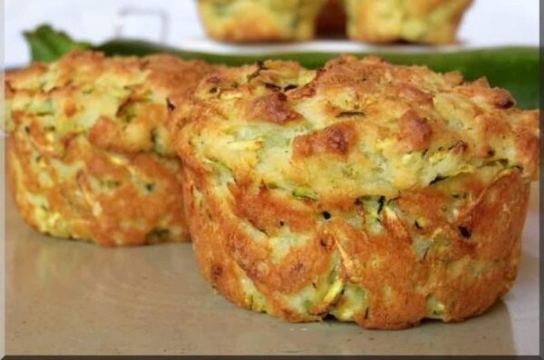 Moelleux au chèvre et à la courgette