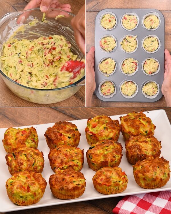 Muffins aux courgettes : la recette de muffins facile et healthy