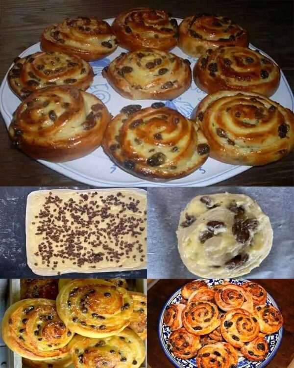 Pains Aux Raisins Maison : la meilleure recette