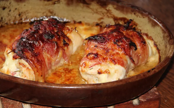 Poulet à la saltimbocca