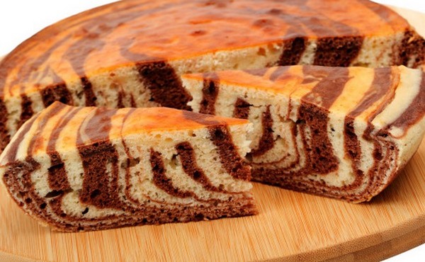 Recette Le Zebra Cake Rapide et Très Bonne