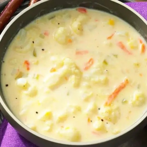 Recette de soupe crémeuse au chou-fleur : Savoureux réconfort hivernal