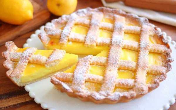 Recette facile de tarte au citron sans œufs