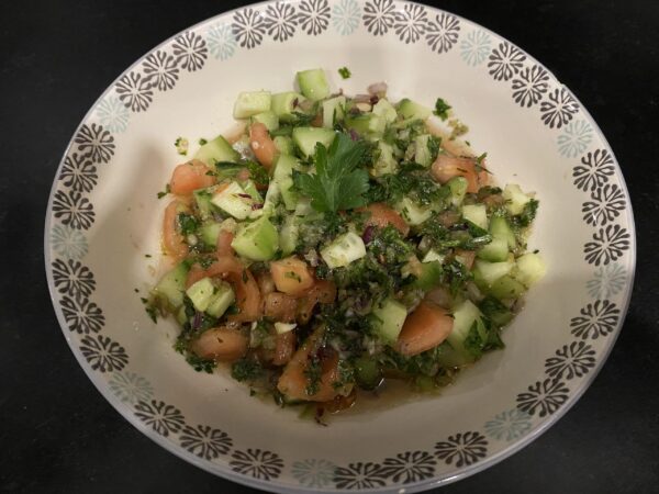 Salade Fraicheur Tomate et Concombre