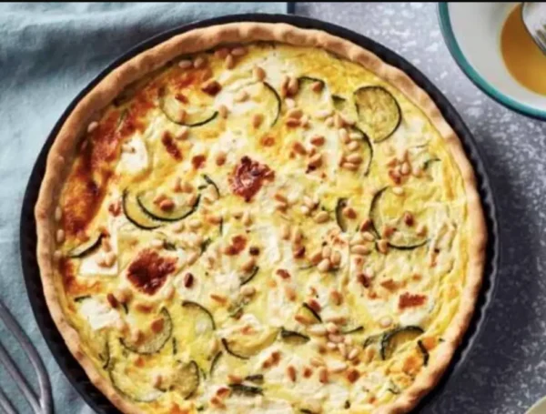 Savourez l’Art de la Tarte Courgette Feta