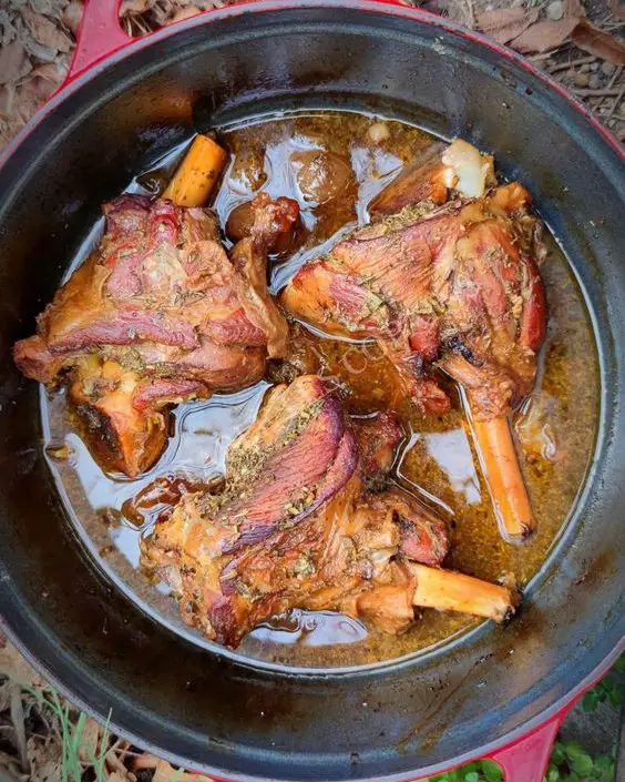 Souris d’Agneau Confites au Four