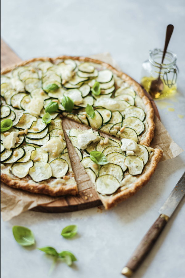 Tarte courgette chèvre : une recette facile et savoureuse