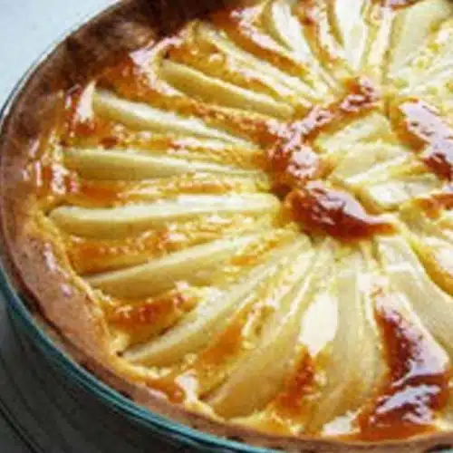 Tarte à la poire de ma mamie