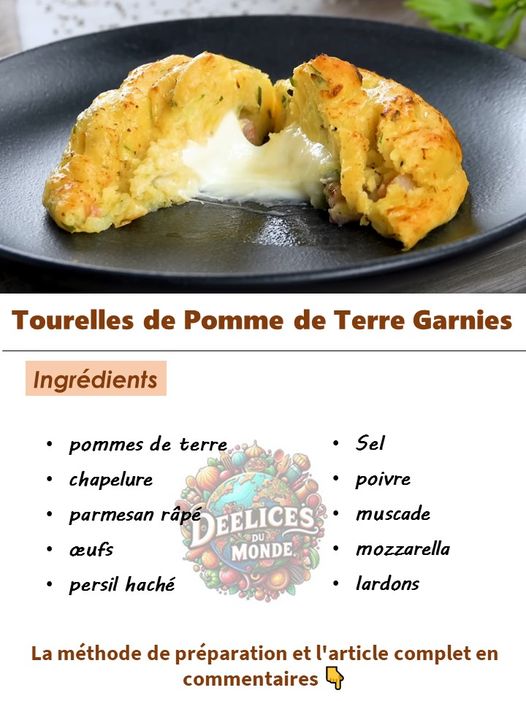 Tourelles de Pomme de Terre Garnies
