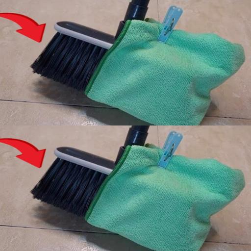 Réviser votre jeu de nettoyage: Transformez votre balai avec une serviette pour les résultats de bouffées mentales!
