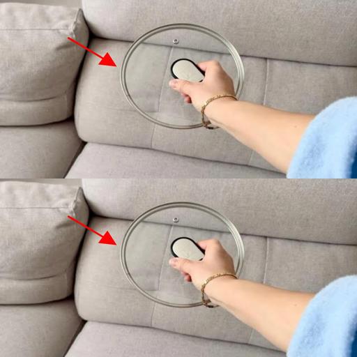 Revive Your Sofa in a Snap: Utilisez le Pan Lid pour un look frais!